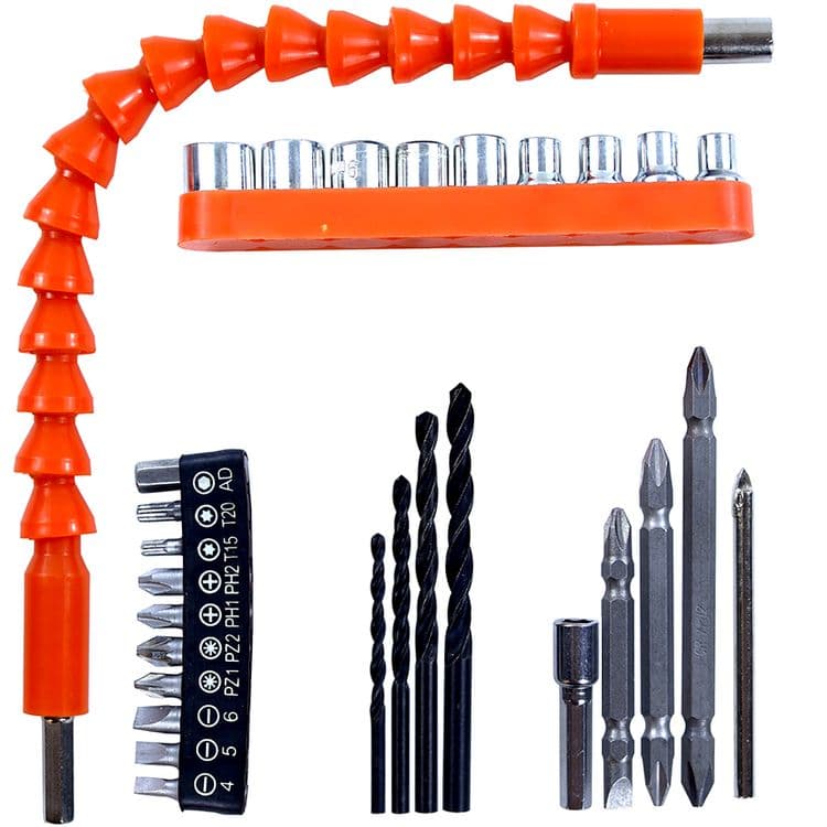 Máy Khoan Pin WORKFIX WF-ID13100AK Lực 100N Chuyên Rút Lõi, Khoan Tường, Bắn Vít, Không Chổi Than — TẶNG BỘ 29 PHỤ KIỆN ĐA NĂNG