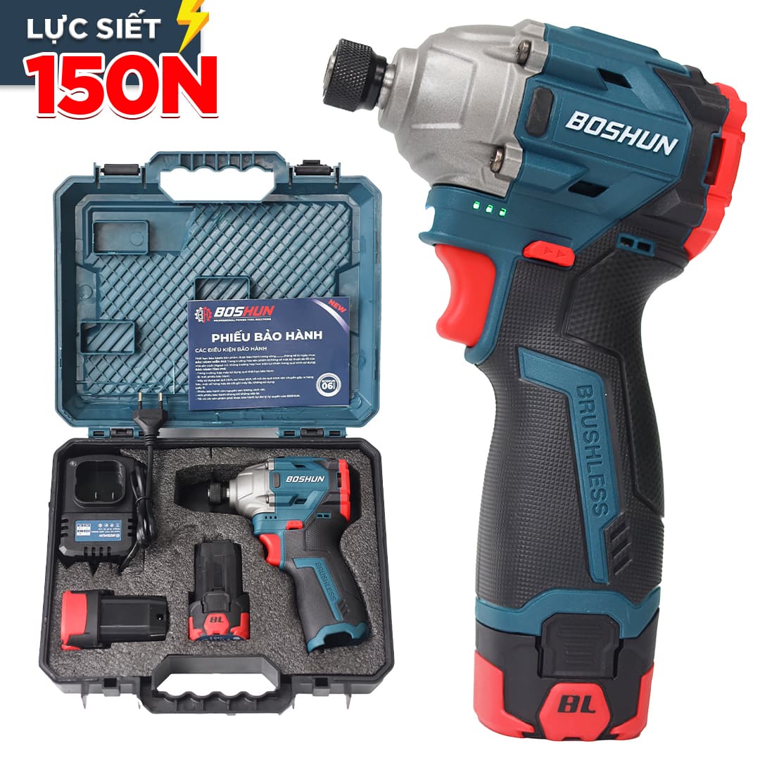 Máy chuyên vít Boshun BS-SD150BL (150N.m)