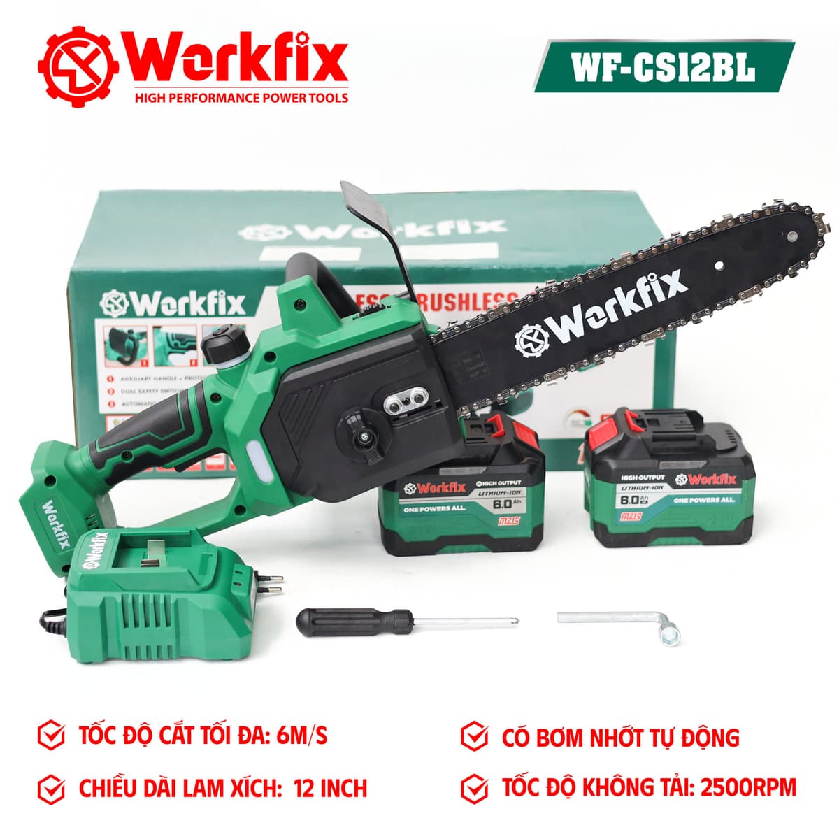 Máy cưa Workfix WF-CS12BL
