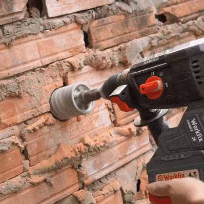 Máy khoan bê tông pin Workfix WF-2603CP, khoan 3 chức năng nhỏ gọn, pin cực xịn 4,5AH — Chi tiết