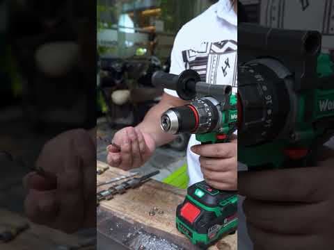 Máy Khoan Pin WORKFIX WF-ID13100AK Lực 100N Chuyên Rút Lõi, Khoan Tường, Bắn Vít, Không Chổi Than — VIDEO THỰC TẾ (thumbnail video)