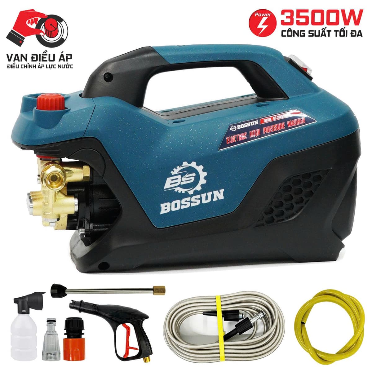 Máy rửa xe Boshun BS-PW3500W - image 1