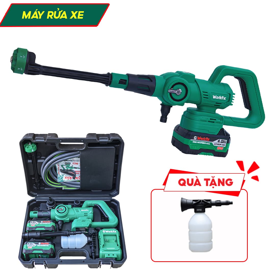Máy rửa xe Workfix WF-PW3825BL