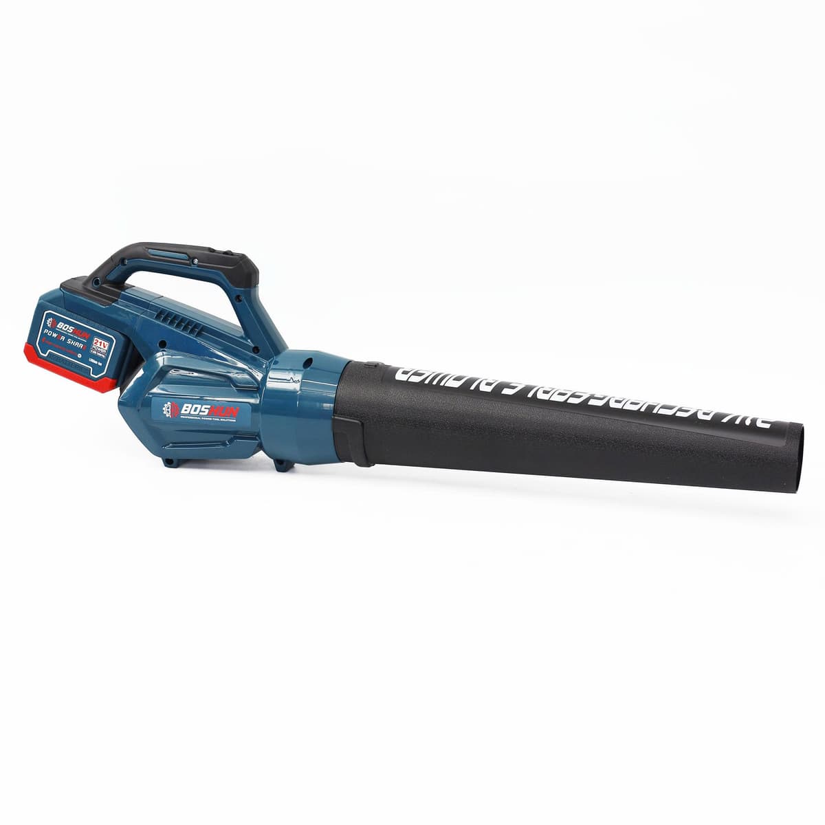 Máy Thổi Bụi, Thổi Lá Dùng Pin BOSHUN BS-RB680M Công Suất Lớn 850W, Chỉnh 6 Cấp Tốc Độ, 12 Cánh Quạt