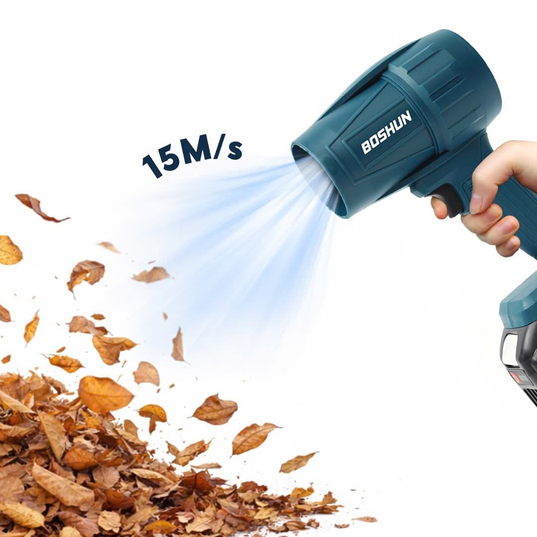 Máy Thổi Phản Lực BS-HT850G, Thổi Bụi, Thổi Lá Rụng Boshun Siêu Khỏe — TỐC ĐỘ GIÓ LỚN