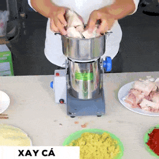 Máy xay đa năng Seka - Xay nhuyễn mịn mọi loại hạt, rau củ, thịt cá - Bảo hành 12 tháng — XAY CÁ