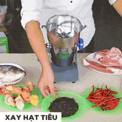 Máy xay đa năng Seka - Xay nhuyễn mịn mọi loại hạt, rau củ, thịt cá - Bảo hành 12 tháng — XAY TIÊU