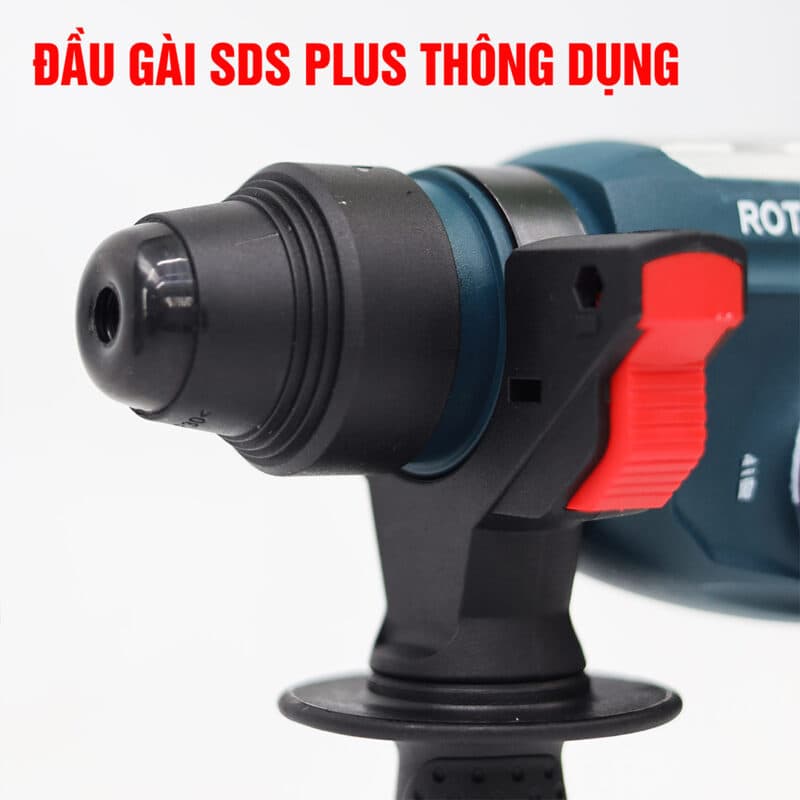 Máy khoan bê tông điện BOSHUN BS-RH1050PRO - 3 Chức Năng - 100% LÕI ĐỒNG — ĐẦU GÀI SDS PLUS 28MM