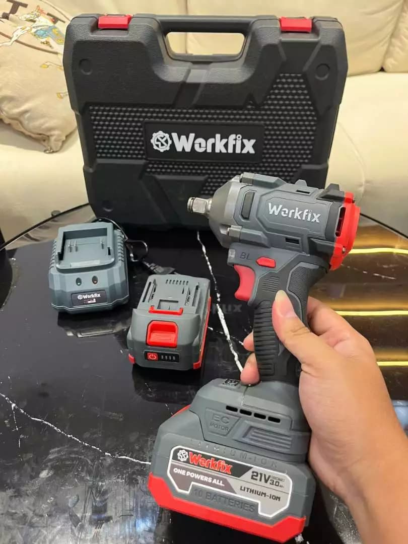 Máy siết bulong Workfix WF-IW360N (360N.m) — ảnh đánh giá khách hàng 1