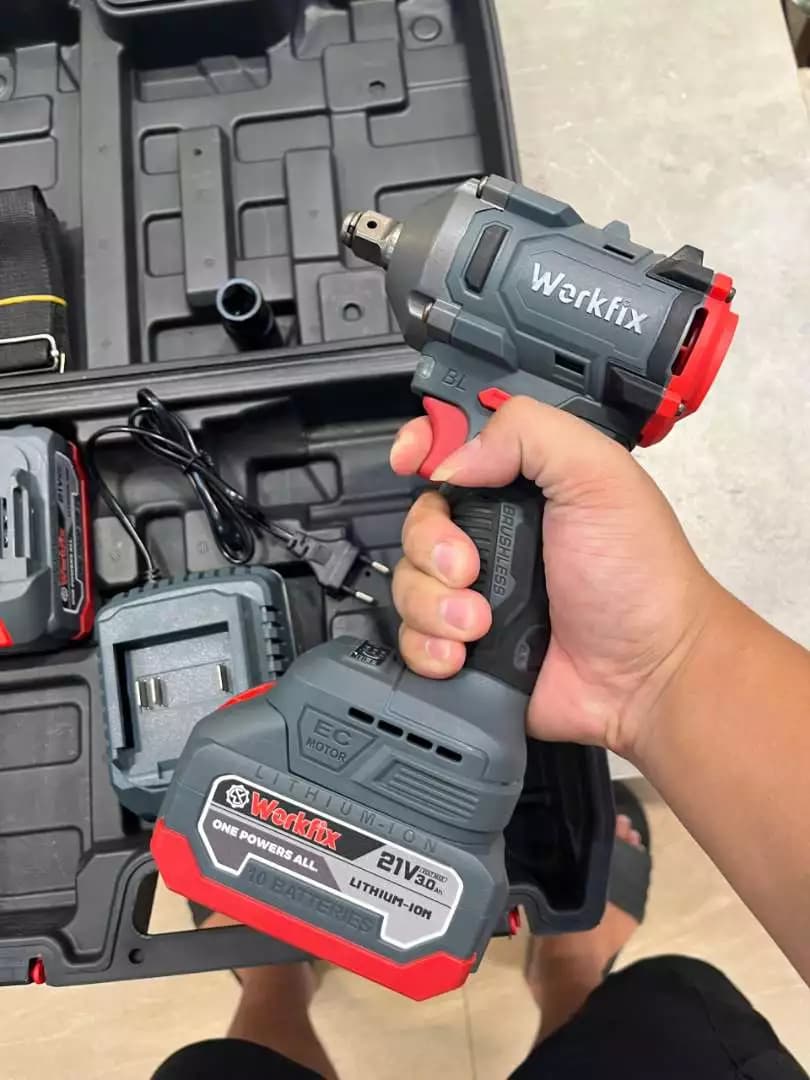 Máy siết bulong Workfix WF-IW360N (360N.m) — ảnh đánh giá khách hàng 5