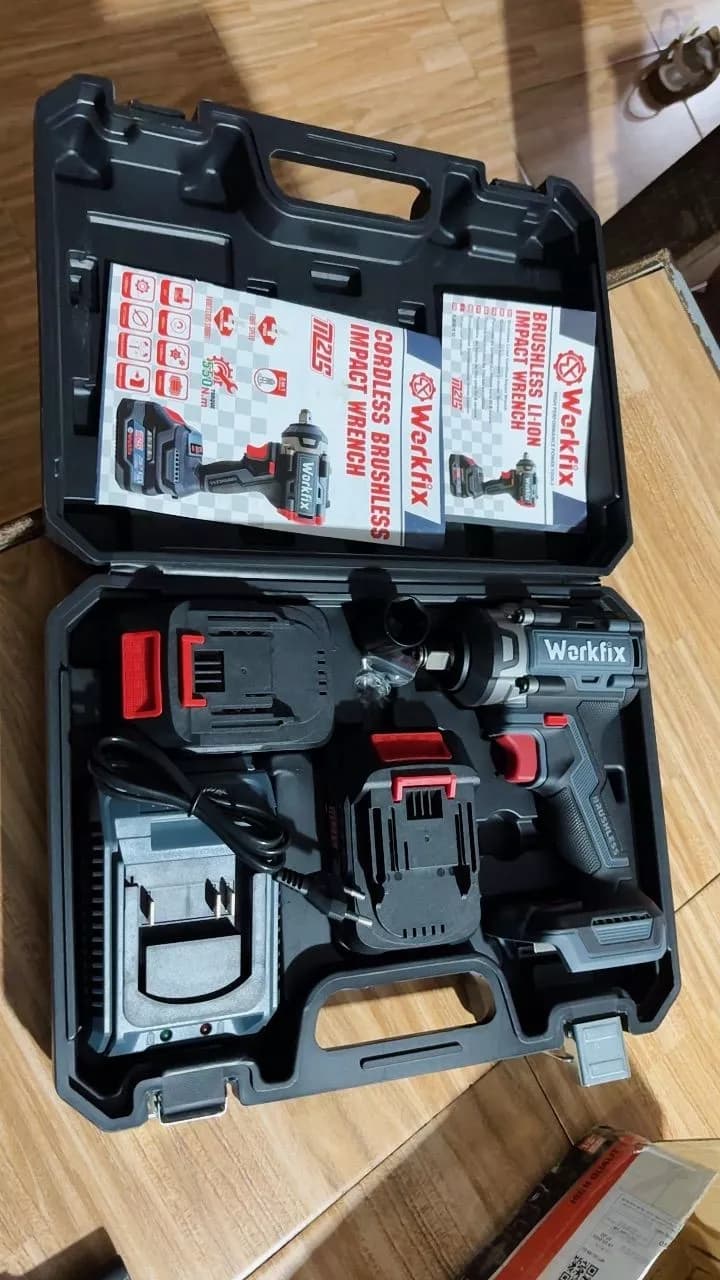 Máy siết bulong Workfix WF-IW550PRO (550N.m) — ảnh đánh giá khách hàng 1
