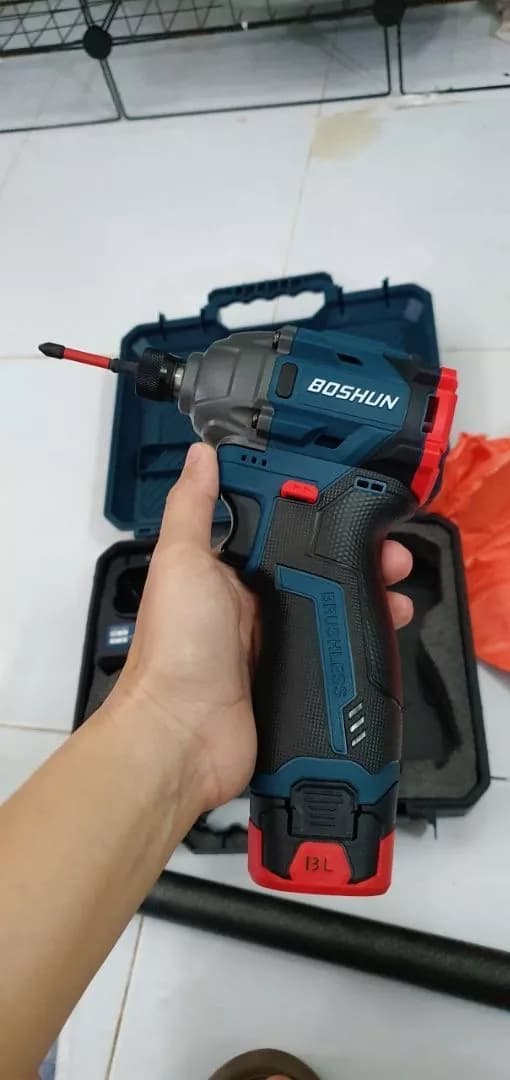 Máy chuyên vít Boshun BS-SD150BL (150N.m) — ảnh đánh giá khách hàng 1