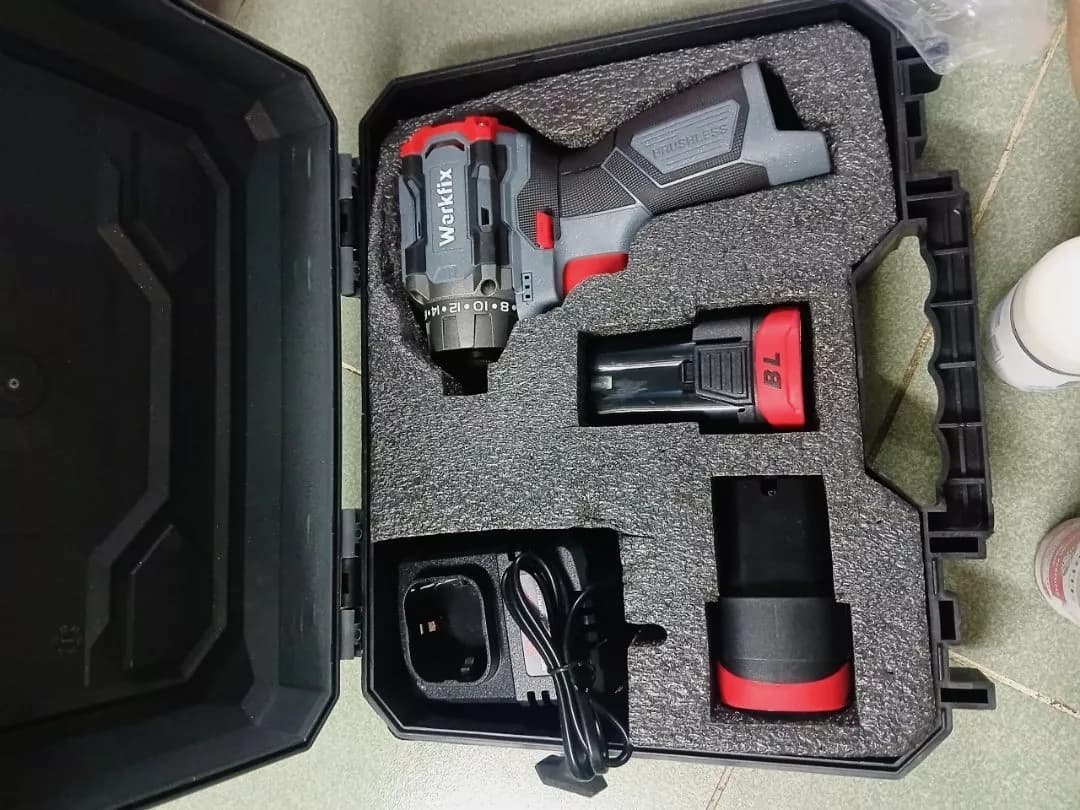 Máy siết bulong Workfix WF-VT55PRO (55N.m) — ảnh đánh giá khách hàng 2