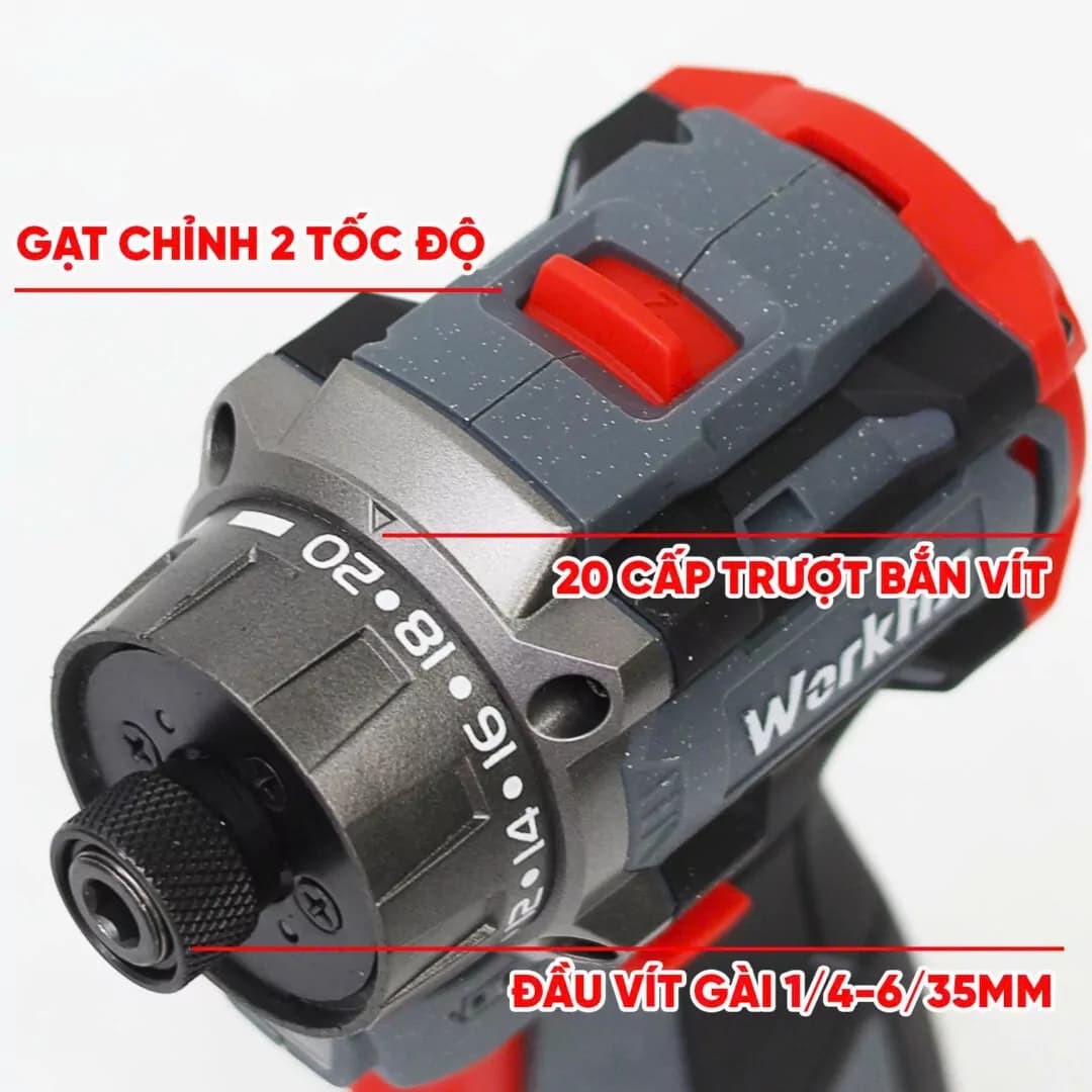 20 CẤP TRƯỢT - 2 TỐC ĐỘ
