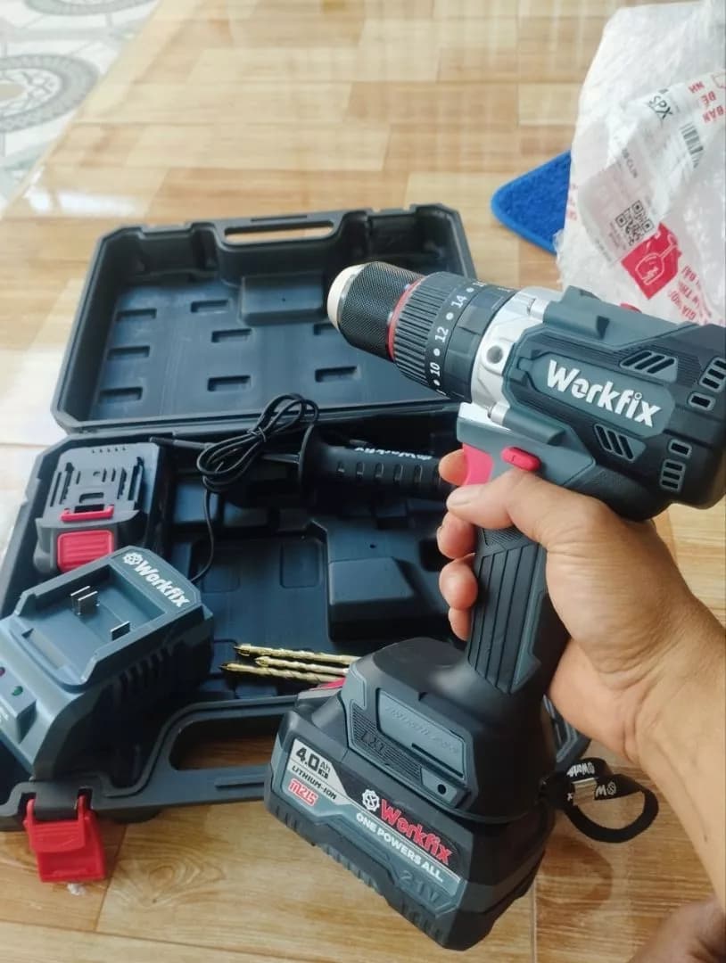 Máy khoan pin Workfix WF-ID1395BL — ảnh đánh giá khách hàng 1