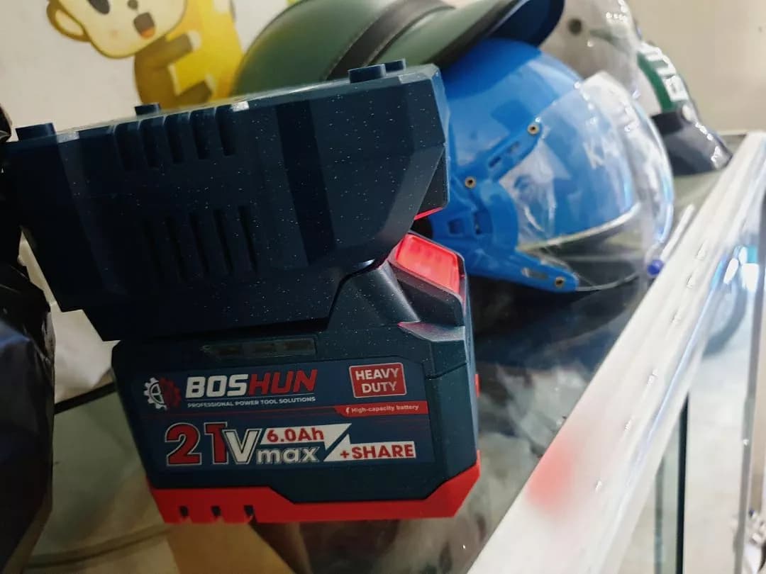 Máy khoan búa pin Boshun BS-RH2802BL - Chống rung AVS, Chống lật cổ tay — ảnh đánh giá khách hàng 4