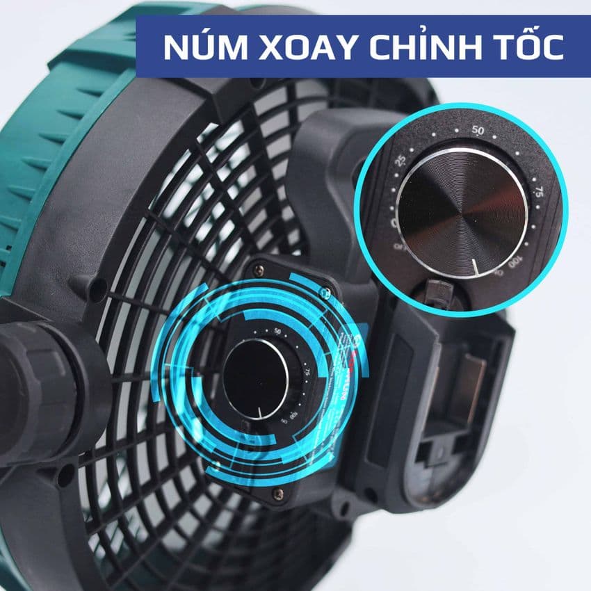 Quạt tích điện pin Boshun BS-Q1202 (Chân pin M21) - Chỉnh tốc vô cấp — - ĐỘNG CƠ RUỘT ĐỒNG 100% -Động cơ 100% lõi đồng với công suất mạnh mẽ cho tầm gió xa tối đa 5m, mạnh ngang với quạt điện lớn thông thường -PIN 15 CELL DUNG LƯỢNG LỚN Đi kèm là pin 15cell dung lượng lớn cho thời gian sử dụng liên tục 8-10h Sử dụng chân pin phổ thông nên các bác có thể dùng pin của các loại máy cơ khí như máy khoan, máy siết bulong,…. (1)