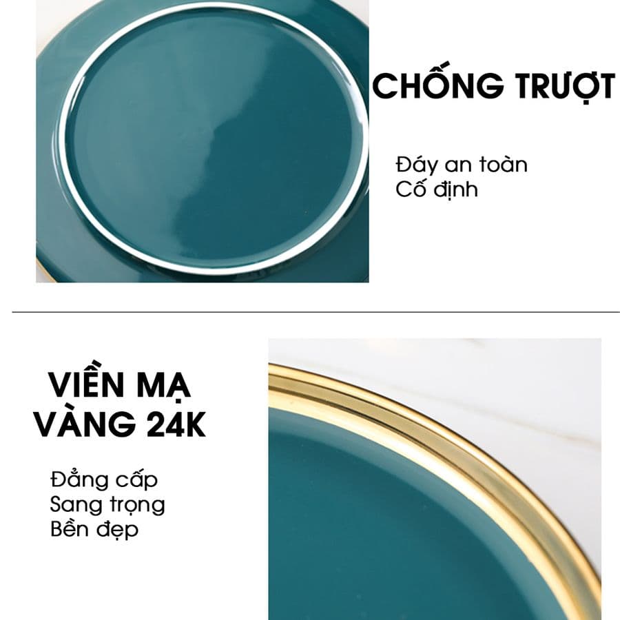 BỘ BÁT ĐĨA SỨ CAO CẤP - PHONG CÁCH BẮC ÂU 32 MÓN — CHI TIẾT BỘ PHẬN