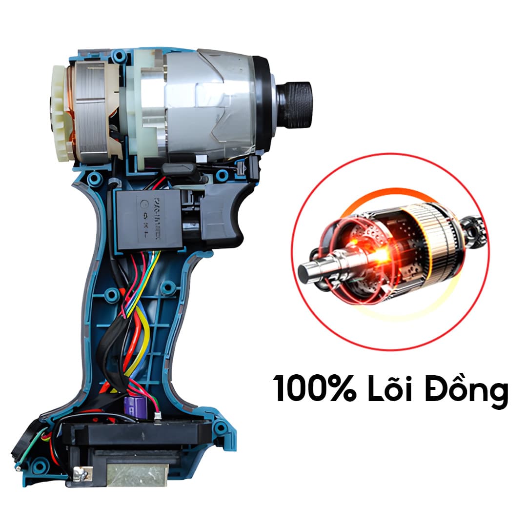 ĐỘNG CƠ 100% LÕI ĐỒNG