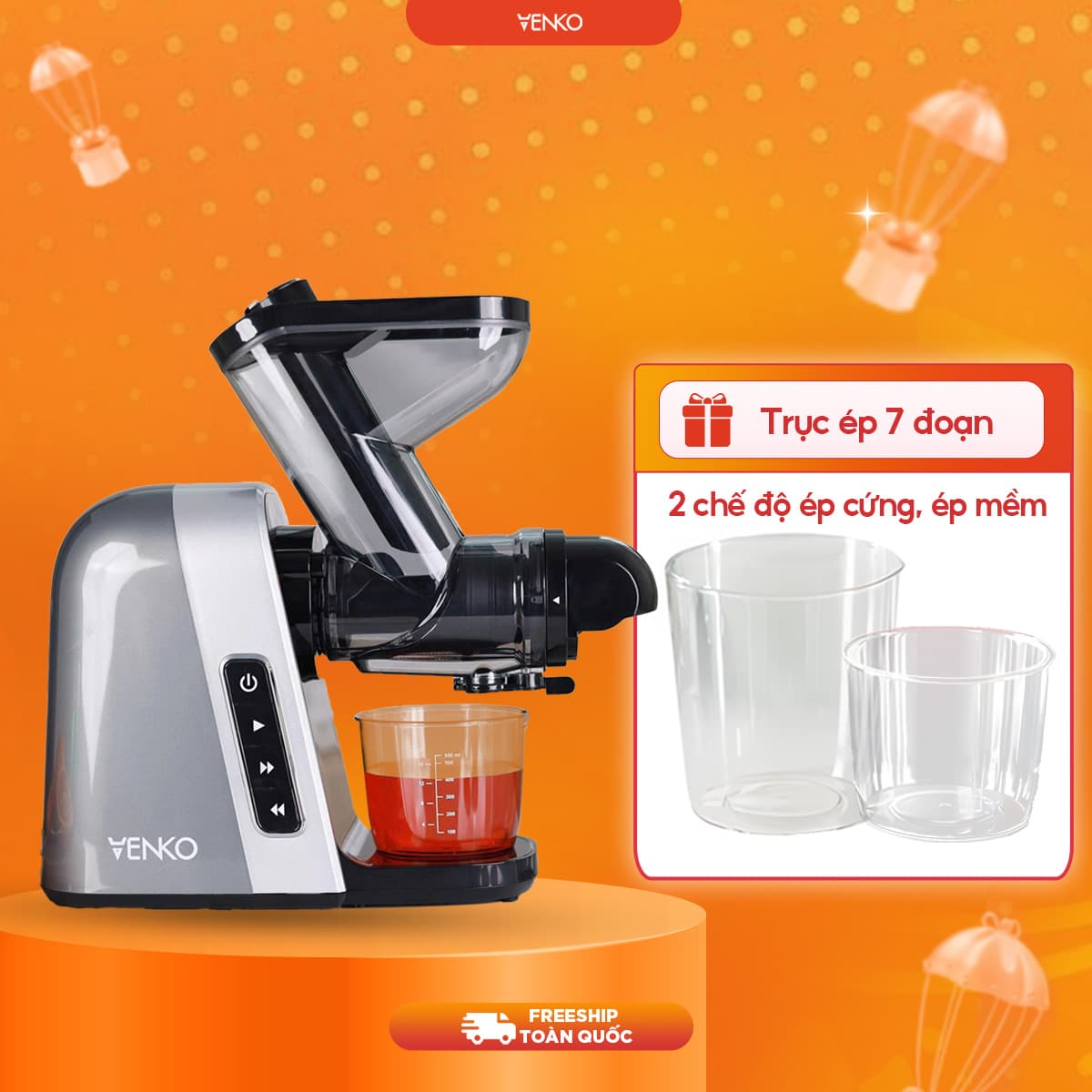 Máy Ép Venko - Máy Ép Chậm Trục Ngang Venko VS30 - image 1