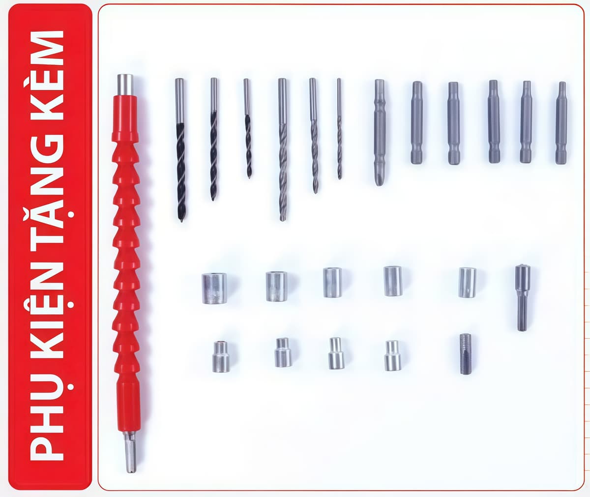 TẶNG 24 PHỤ KIỆN