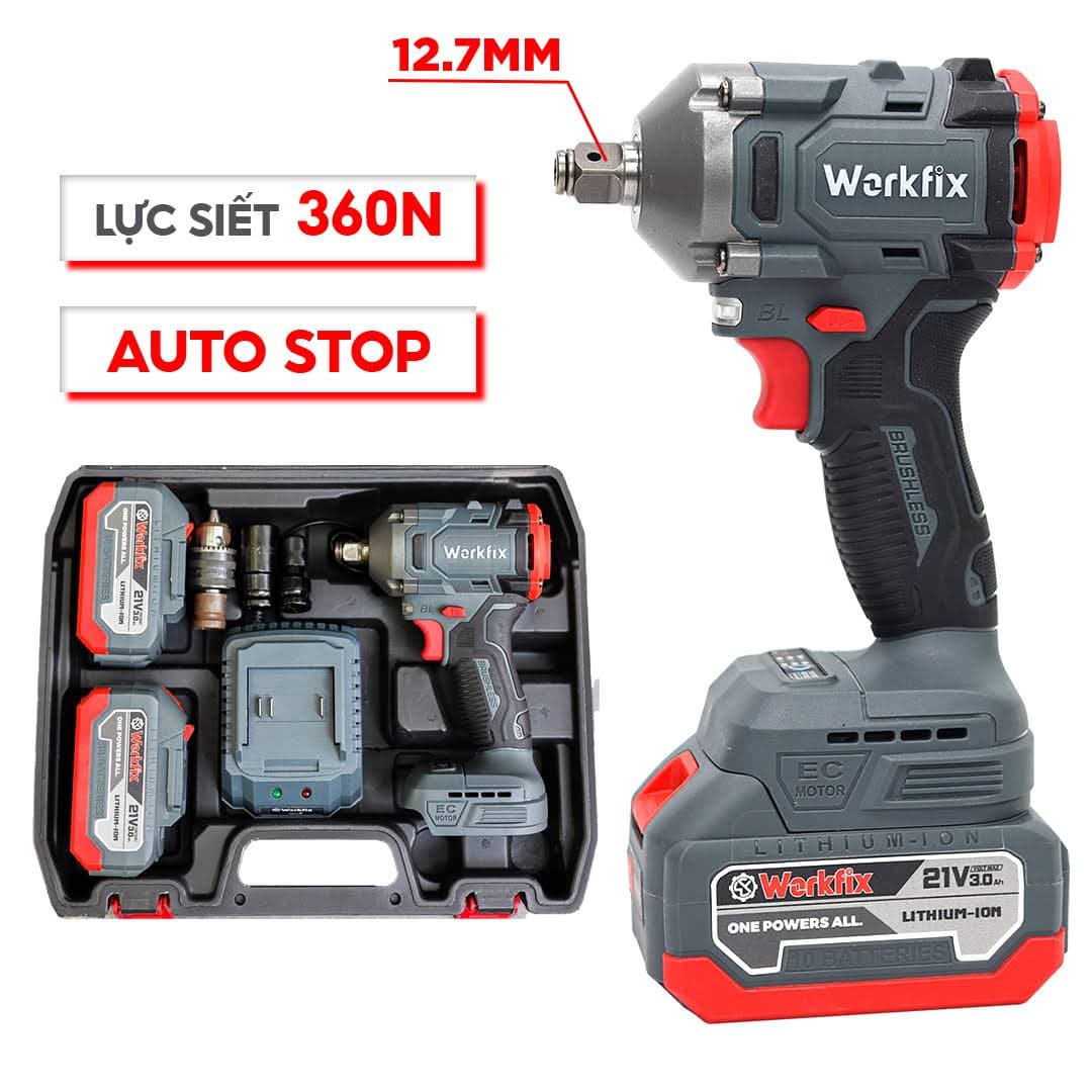 Máy siết bulong Workfix WF-IW360N (360N.m)