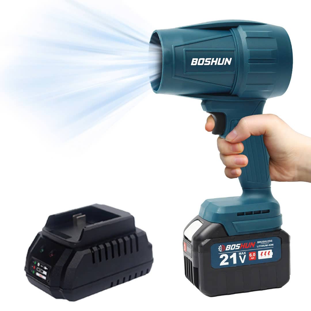 Máy thổi phản lực pin Boshun BS-HT850G 21V - image 1