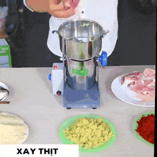 Máy xay đa năng Seka - Xay nhuyễn mịn mọi loại hạt, rau củ, thịt cá - Bảo hành 12 tháng — XAY THỊT