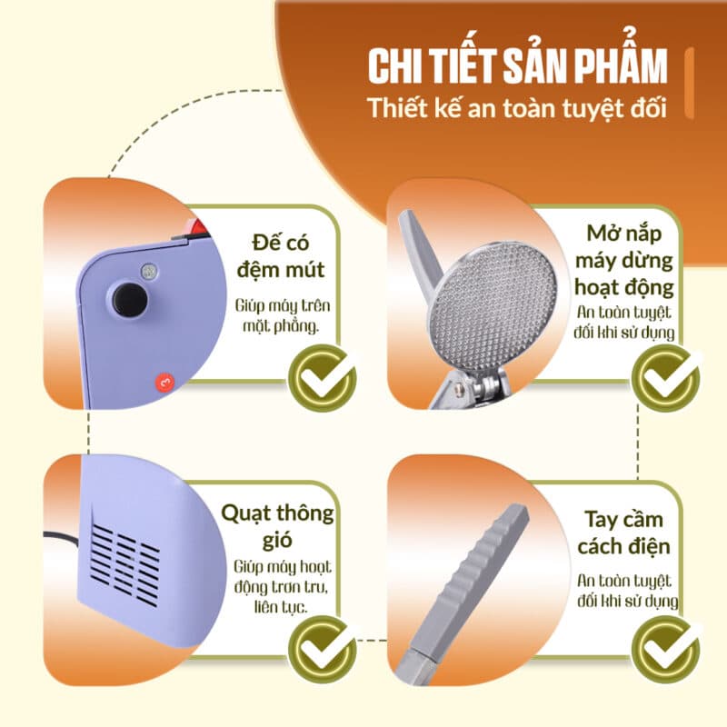 Máy Bào Đá Venko VK-IC500 4 Lưỡi - 2 Nắp - Công suất 500W - Bảo hành 6 tháng — CHI TIẾT SẢN PHẨM