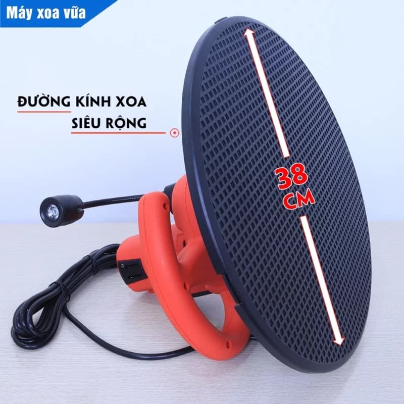 Máy Xoa Vữa Chát Tường BOSHUN BS-XV1680, Công Suất 1680W - 6 Tốc Độ - Xoa Vữa, Khuấy Sơn, Chà Nhám — TÍNH NĂNG NỔI BẬT