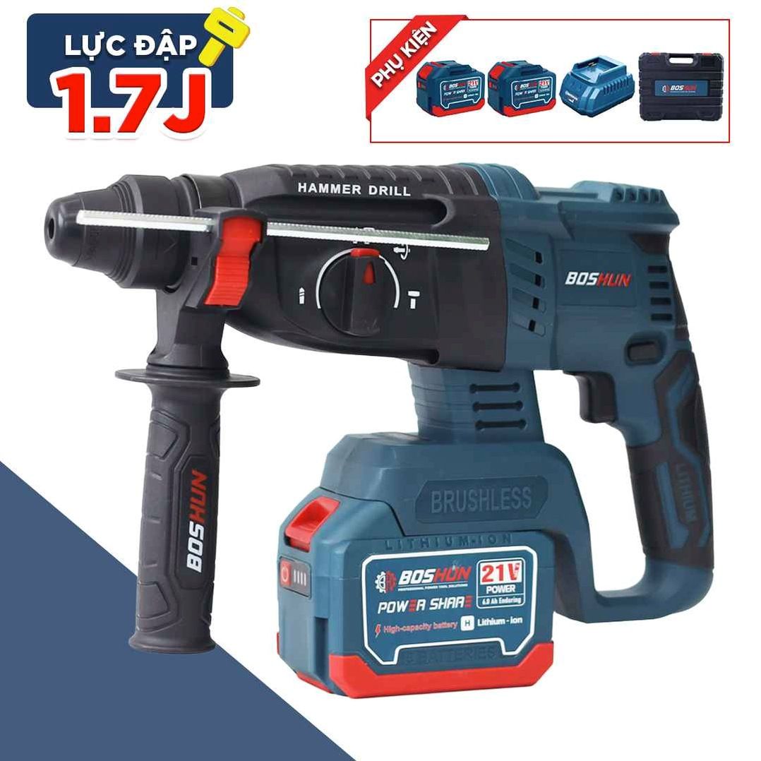 Máy đục bê tông Boshun BS-G2802H - Công suất lớn chuyên dụng công trình